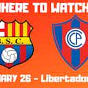 Preview image for Cerro Porteño vs Barcelona- Watch Online TV 2020 Stream Info