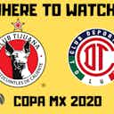 Preview image for Toluca vs Xolos Tijuana- How to Watch Live Online Stream, TV, Copa MX