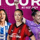 Imagen de vista previa para AC Milan visitará a equipos de la Liga MX Femenil
