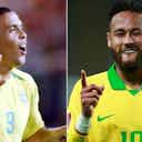 Preview image for (Photo) Neymar sends classy message to Ronaldo after overtaking him in Brazil goal rankings
