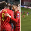 Preview image for (Video) Chelsea striker Romelu Lukaku turns on a sixpence and finds the corner with brilliant finish for Belgium