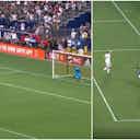 Preview image for Former Man Utd star Javier Hernandez fluffs stoppage time Panenka penalty