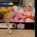 Preview image for Video: Disappointed Hong Kong fan decapitates Messi hoarding in fit of rage