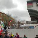 Preview image for WATCH: Rayo Vallecano form human chain around Vallecas stadium in protest of President’s decision