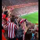 Preview image for WATCH: Packed out San Mames sent into raptures as Athletic Club win Copa del Rey 800km away