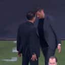 Preview image for WATCH: Atletico Madrid manager Diego Simeone almost comes to blows with Borussia Dortmund director