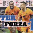 Preview image for Today’s Papers – Inter Force 10+, Napoli believe, Juve call Vlahovic