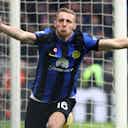 Preview image for Photo – Italy Star Celebrating Goal In Inter Milan Serie A Win Vs Lecce