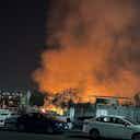 Imagen de vista previa para Incendio desata miedo en pleno Querétaro vs Pumas