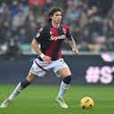 Preview image for Bologna’s Riccardo Calafiori: “It was wonderful to return to the Olimpico and face my ex-teammates.”