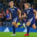 Preview image for Cuthbert carried off as Scotland Women sink Faroe Islands 7-1