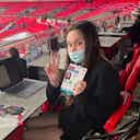 Preview image for BLOG: Looking back at England v NI & student Grace Crispin’s ‘Super-Chaotic First Day in the Wembley Media Box’