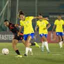 Imagem de visualização para Seleção feminina é superada pela Colômbia e perde a primeira no Sul-Americano sub-20