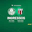 Imagem de visualização para Palmeiras divulga informações sobre venda de ingressos para jogo da Copa do Brasil; veja preços