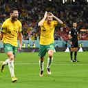 Preview image for Mathew Leckie solo goal sees Australia beat dismal Denmark to reach World Cup round of 16