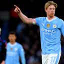 Preview image for Pep Guardiola welcomes return of ‘unique’ Kevin De Bruyne