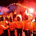 Preview image for Uefa respond after Legia Warsaw fans clash with police in 'disgusting scenes' before Aston Villa tie