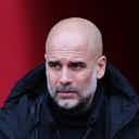 Preview image for Pep Guardiola issues dig at Nottingham Forest over dry pitch as Man City survive Premier League title test