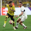 Preview image for Dortmund 1-0 PSG: Jadon Sancho outshines Kylian Mbappe in Champions League thriller