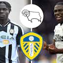 Preview image for “Strong as an Ox” - Derby County fan pundit reacts as Leeds and Spurs eye Festy Ebosele