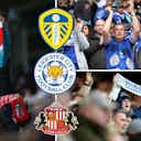 Preview image for How Sunderland, Leeds United and Leicester City's average attendance this season compares