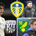 Preview image for Norwich and West Brom will be boosted by latest Leeds United and Southampton news: View
