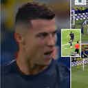 Preview image for Cristiano Ronaldo's furious comment after disallowed goal picked up by mics