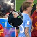 Preview image for Three late red cards shown in final minutes of Lazio 1-0 Roma