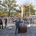 Vorschaubild für 🎥 Malmös Rache: Ibrahimović-Statue besprüht und angezündet