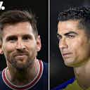 Vorschaubild für 🔥 Duell der Superstars im Livestream! OneFootball zeigt Messi vs. Ronaldo