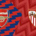 Imagem de visualização para 📺 OneFootball transmite Arsenal x Sevilla; BRs estão entre os titulares