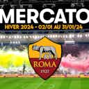 Image d'aperçu pour Mercato AS Roma hiver 2024 équipes masculines et féminines. MAJ 02/02/2024