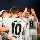 Imagen de vista previa para Continúa imparable: Bayer Leverkusen vence a Roma y saca ventaja en las semifinales de Europa League