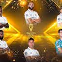 Image d'aperçu pour Benzema, Modrić, Courtois, Vini Jr., Casemiro et Rüdiger, nominés au Ballon d'Or 2022