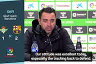 Preview image for Betis win one of the best of the season - Xavi