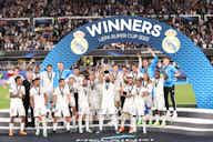 Imagen de vista previa para El Real Madrid, campeón de la Champions League, se adueñó este miércoles de la Supercopa de Europa al doblegar por 2-0 al Eintracht Frankfurt, ganador de la Europa League, en la final disputada en el Estadio Olímpico de Helsinki, Finlandia.