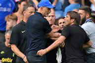 Preview image for Thomas Tuchel puts some blame on Antonio Conte for violent ‘handshake’ after 2-2 draw