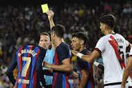 Preview image for Barcelona officials ‘disturbed’ by refereeing in Rayo clash