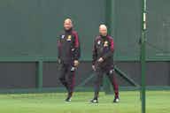 Preview image for Go behind the scenes as Erik ten Hag leads first Man Utd training session