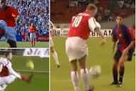 Preview image for Dennis Bergkamp: Arsenal legend’s compilation video of his superhuman first touch