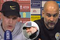 Preview image for Thomas Tuchel: Chelsea boss agrees with Pep Guardiola's "everyone supports Liverpool" claim