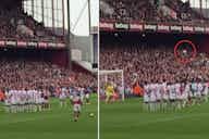 Preview image for Dimitri Payet: Fan footage of his insane free-kick for West Ham v Palace