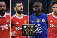 Preview image for Kante, Varane, Fernandes: The 'worst Premier League XI of the season' has been named