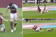 Preview image for Declan Rice went full Vinnie Jones as he wiped out youngster after West Ham 2-2 Man City