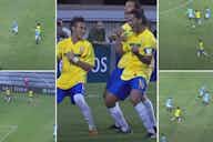 Preview image for Ronaldinho and Neymar: When Brazil duo put on a show vs Argentina in 2011