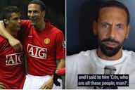 Preview image for Cristiano Ronaldo: Rio Ferdinand summed up Man Utd legend's elite mentality in 2021 story