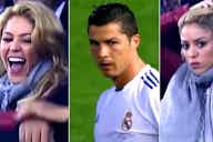 Preview image for Cristiano Ronaldo made Shakira regret ’mocking’ him during El Clasico in 2011
