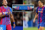 Preview image for Pedri, Fati, Putellas: Barcelona stars feature in Camp Nou rebrand