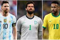 Preview image for Messi, Neymar, Vinicius, Alisson: Who is the best South American footballer right now?