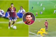 Preview image for Lionel Messi: Footage of PSG star making defenders crash into each other